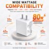 fast charger 1 80W SUPERVOOC Fast Charger with Type-C Cable